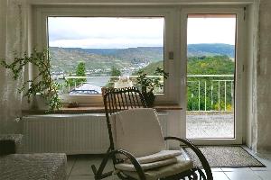 Livingroom with Rhine view